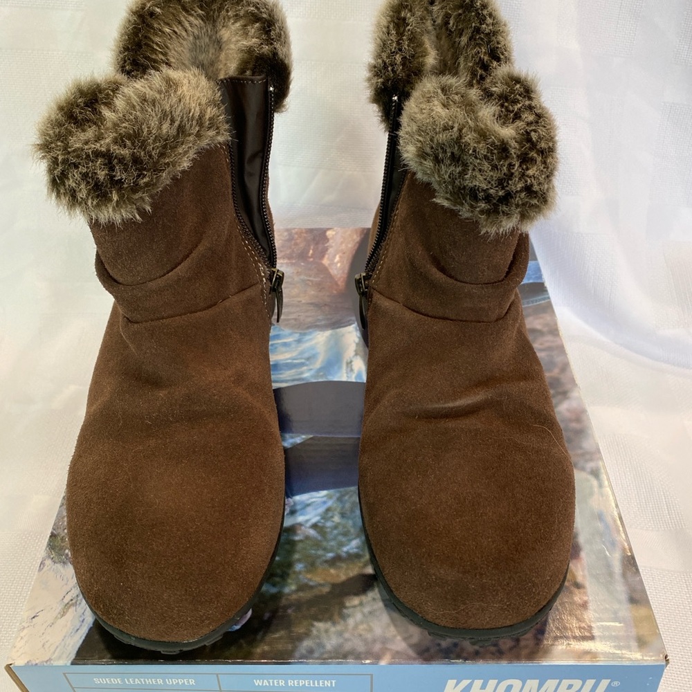 Khombu Ankle Boots, 8M, VGUC